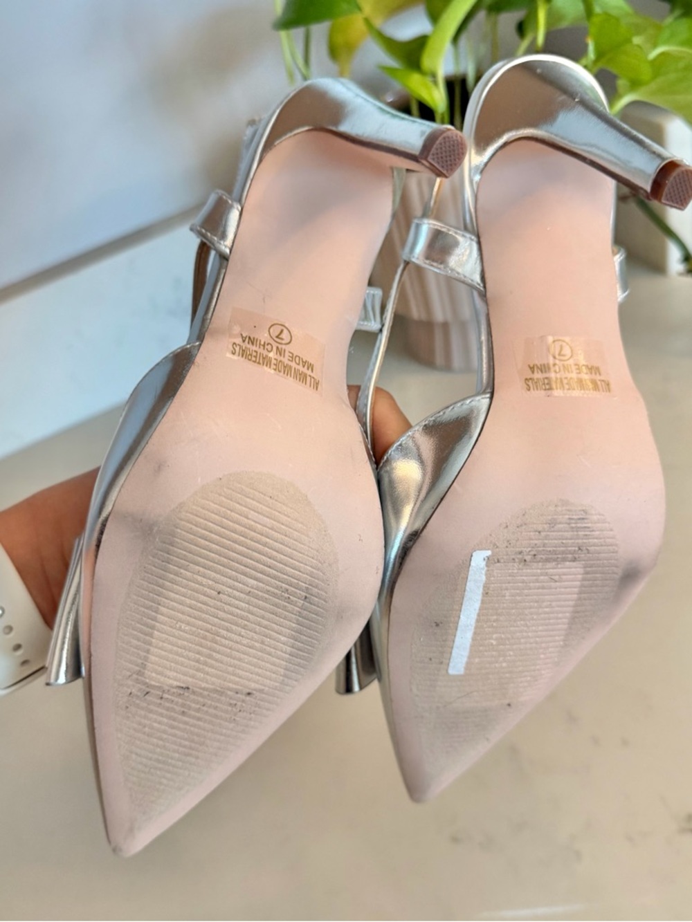 Chase & Chloe Amalia Slingback Bow Heel - Picture 7 of 7